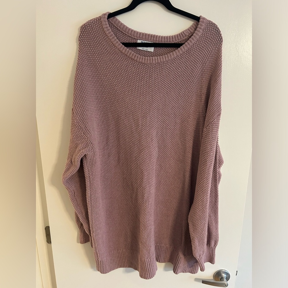 Old Navy Mauve Tunic Sweater